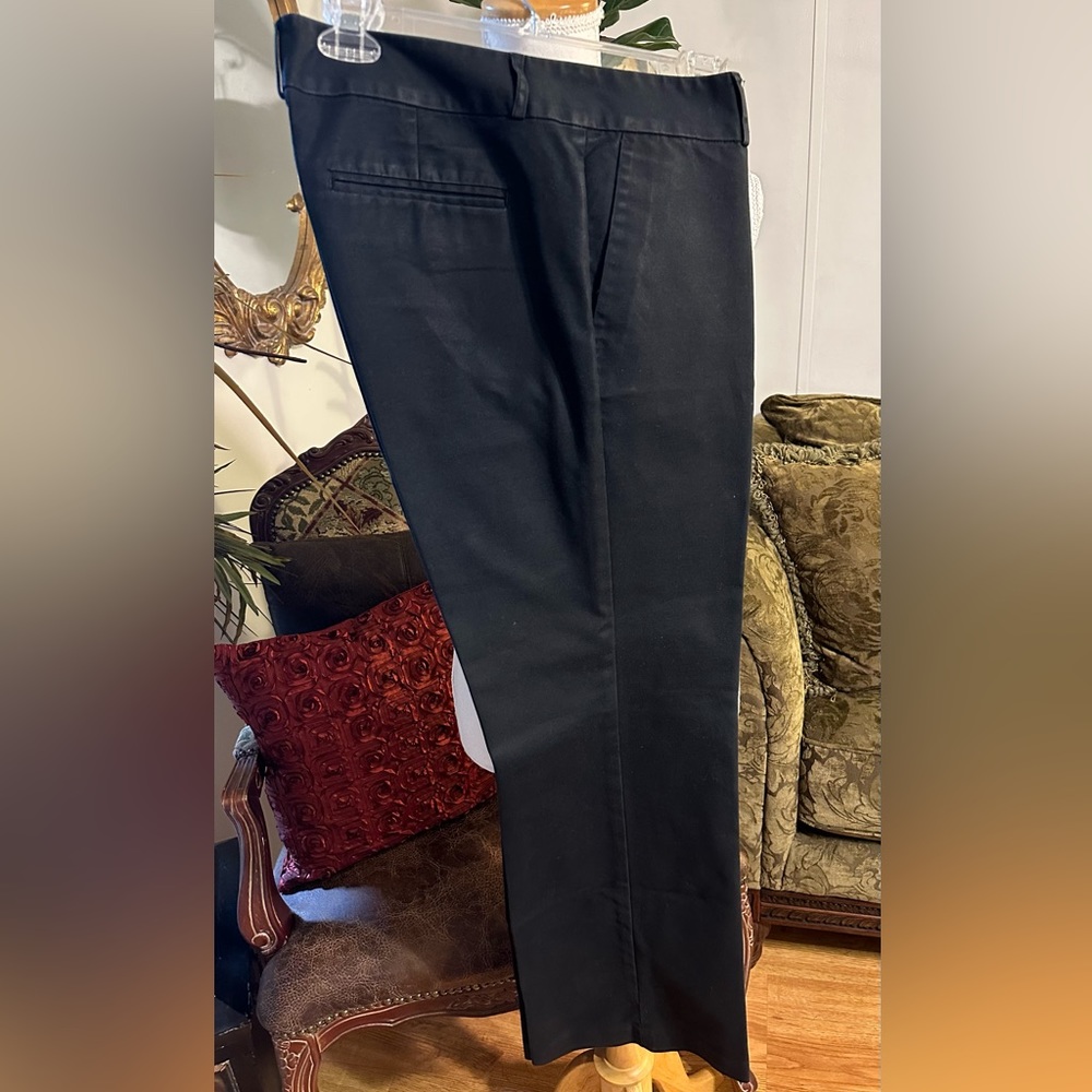 Banana Republic Size 12R Black Slacks(0016)